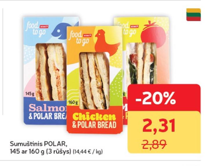 Sumuštinis POLAR, 160 g