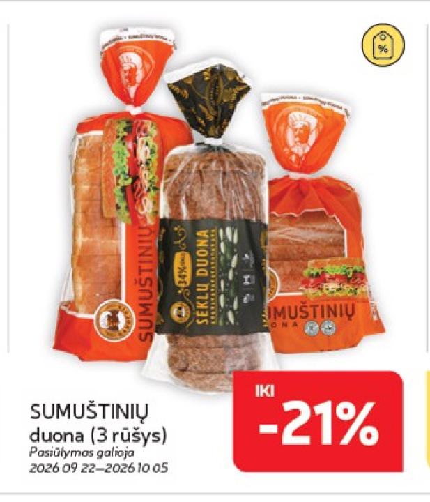 SUMUŠTINIŲ duona
