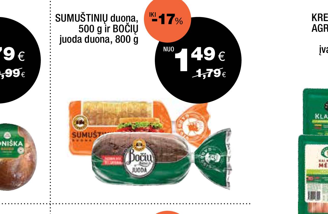 SUMUŠTINIŲ duona, 500 g