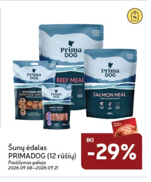 Šunų ėdalas PRIMADOG