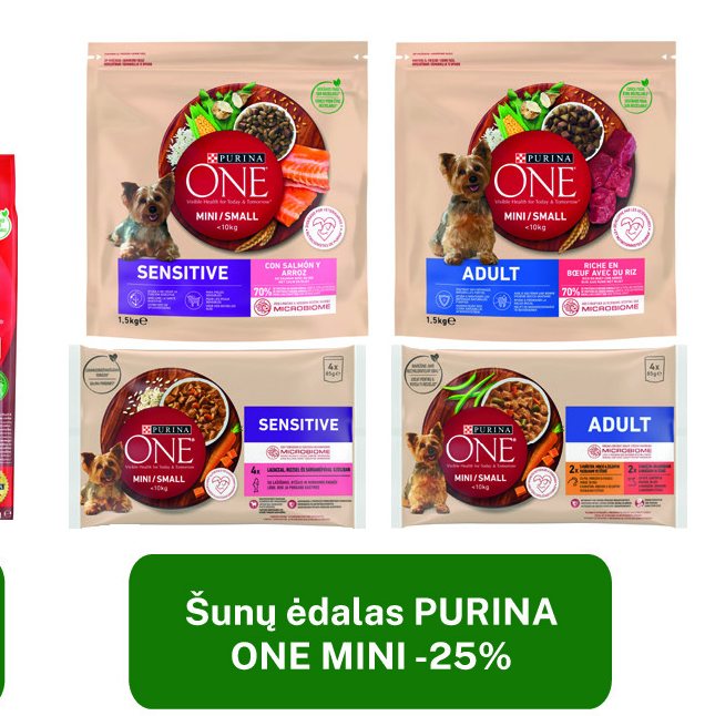 Šunų ėdalas PURINA ONE MINI