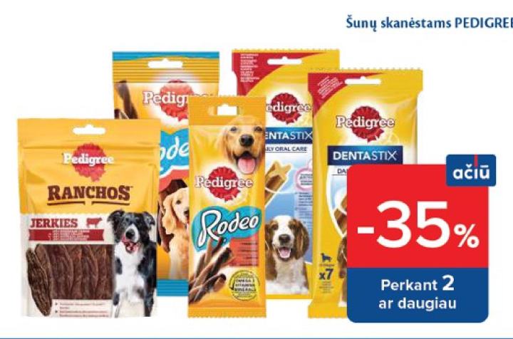 Šunų skanėstams PEDIGREE