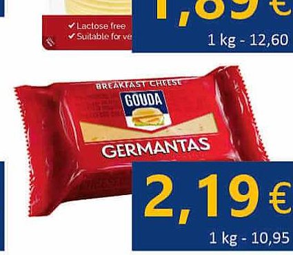 Sūris GOUDA riekelėmis, 150 g