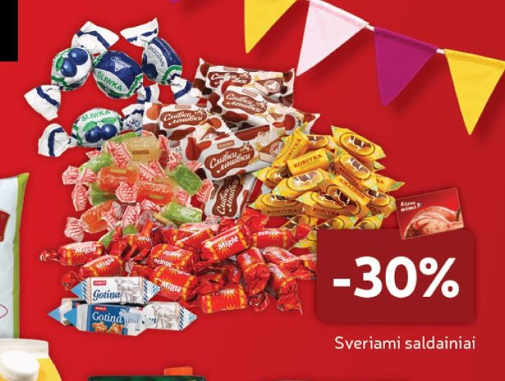 Sveriami saldainiai