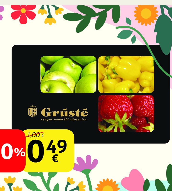 Sveriamiems vaisiams ir daržovėms
