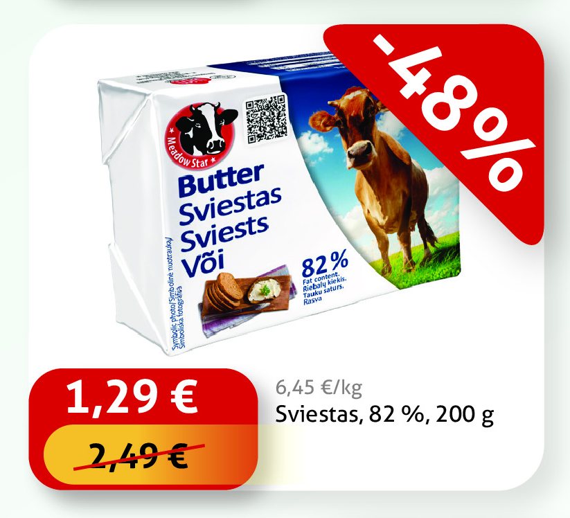 Sviestas, 200 g