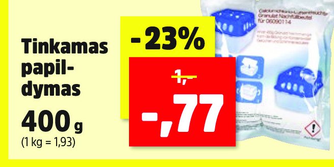 Tinkamas papildymas, 400 g