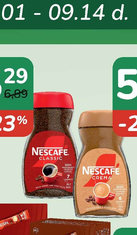 Tirpi kava NESCAFE CREMA, 100 g