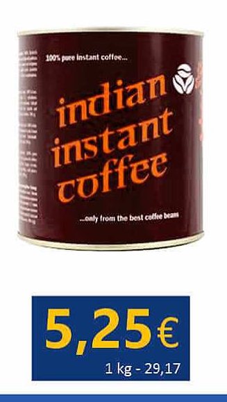 Tirpioji kava INDIAN INSTANT CLASSIC, 90 g
