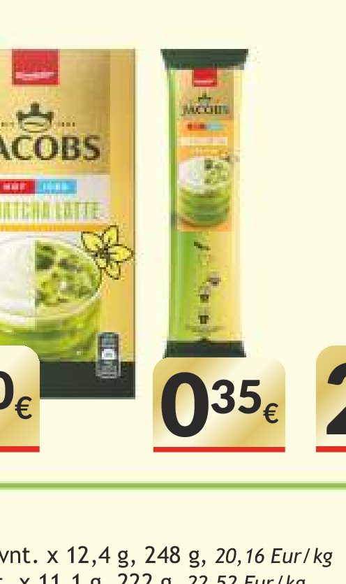 Tirpus kavos gėrimas JACOBS 3in1