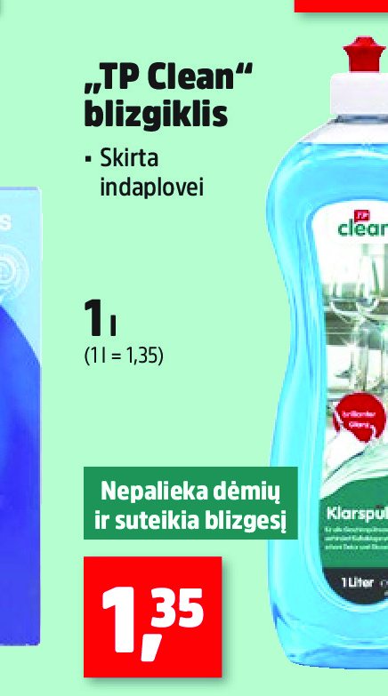 „TP Clean“ blizgiklis, 1 l