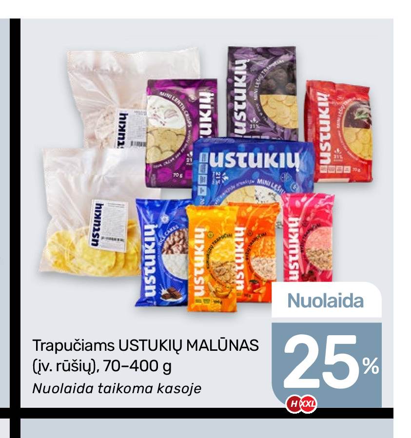 Trapučiams USTUKIŲ MALŪNAS, 400 g