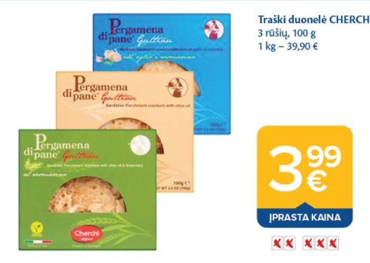 Traški duonelė CHERCHI, 100 g