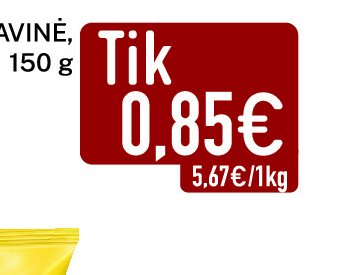 Traškučiai JAVINĖ, 150 g