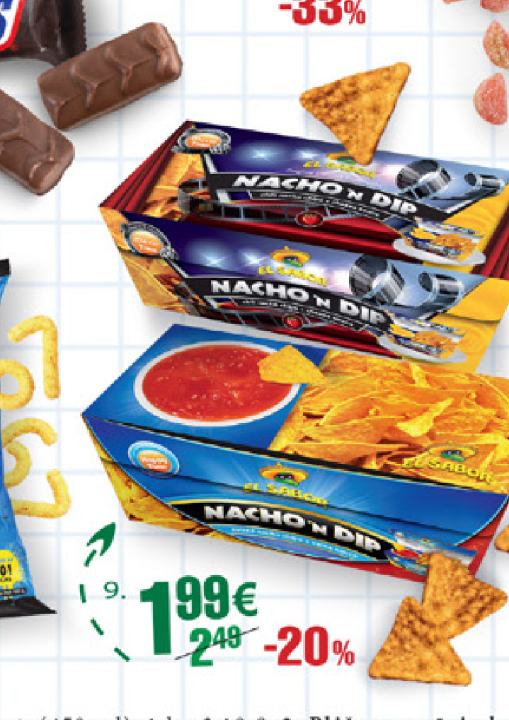 Traškučių ir padažo rinkinys EL SABOR, 175 g