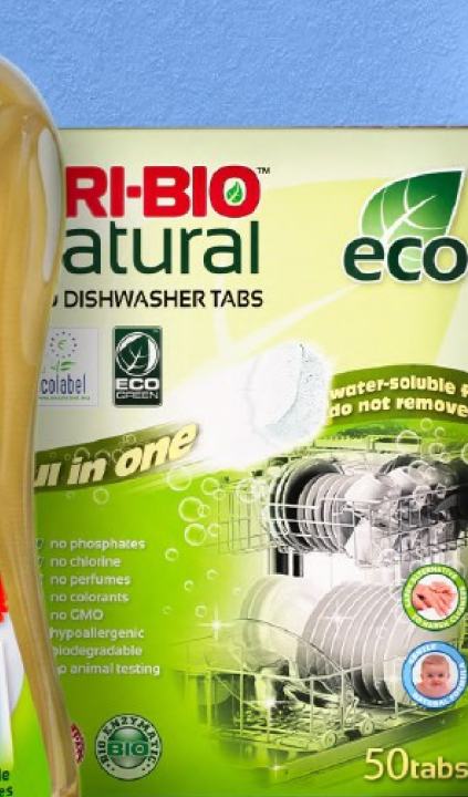TRI-BIO natural DISHWASHER TABS