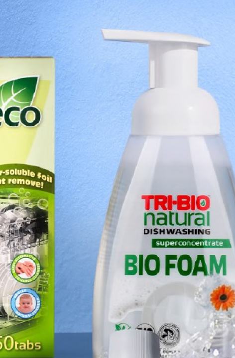 TRI-BIO natural DISHWASHING BIO FOAM superconcentrate