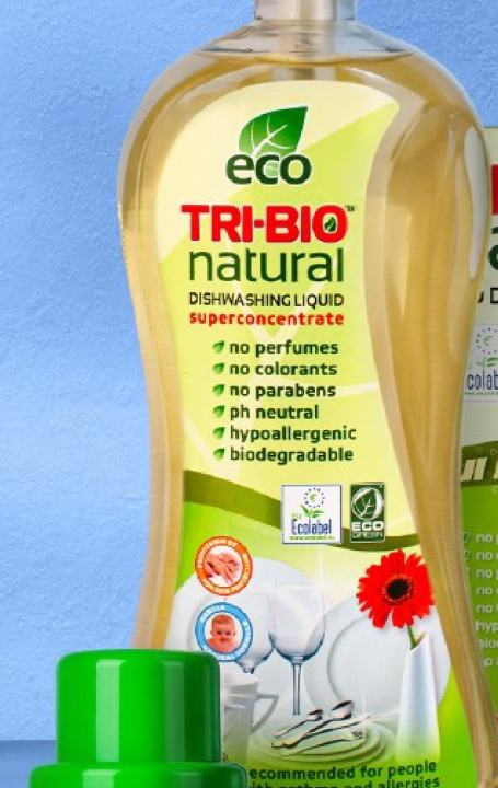 TRI-BIO natural DISHWASHING LIQUID superconcentrate