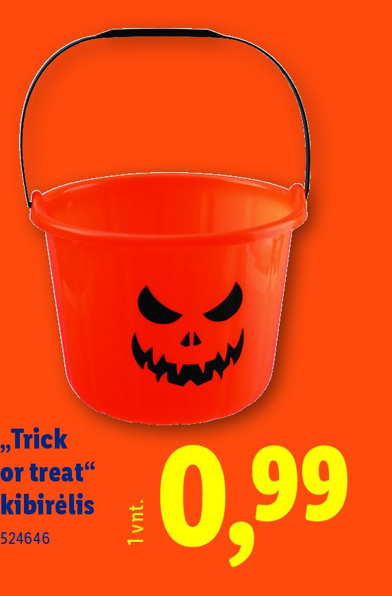 „Trick or treat“ kibirėlis