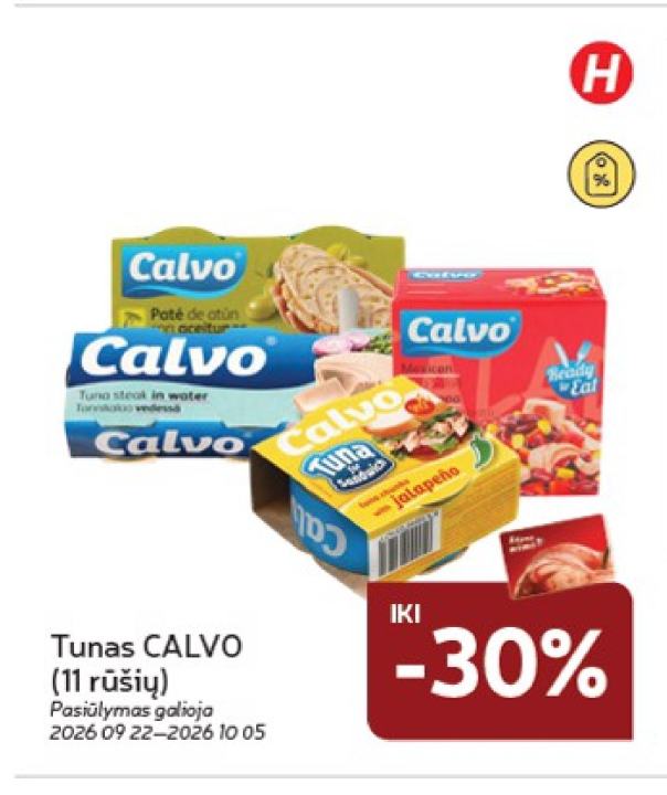 Tunas CALVO