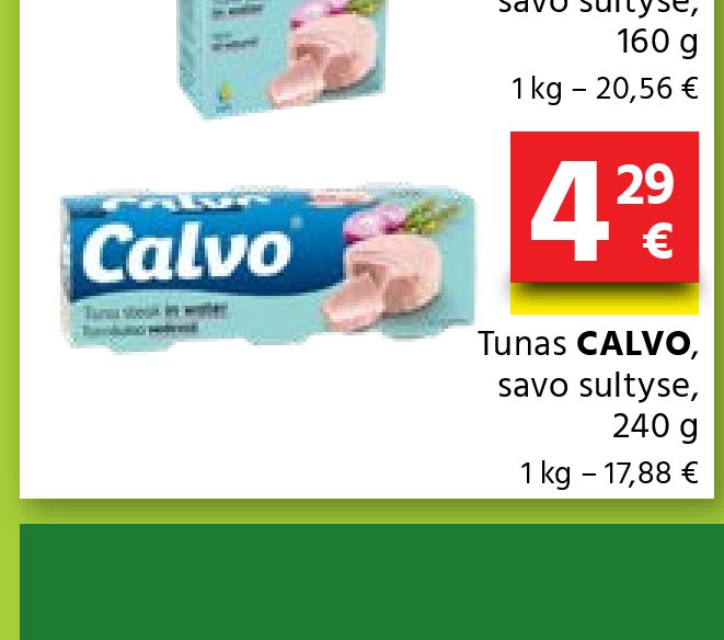 Tunas CALVO, 240 g