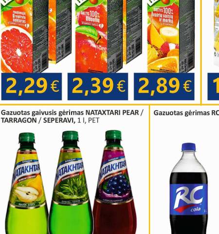 TYMBARK raud. greipfrutų nektaras, 1 l