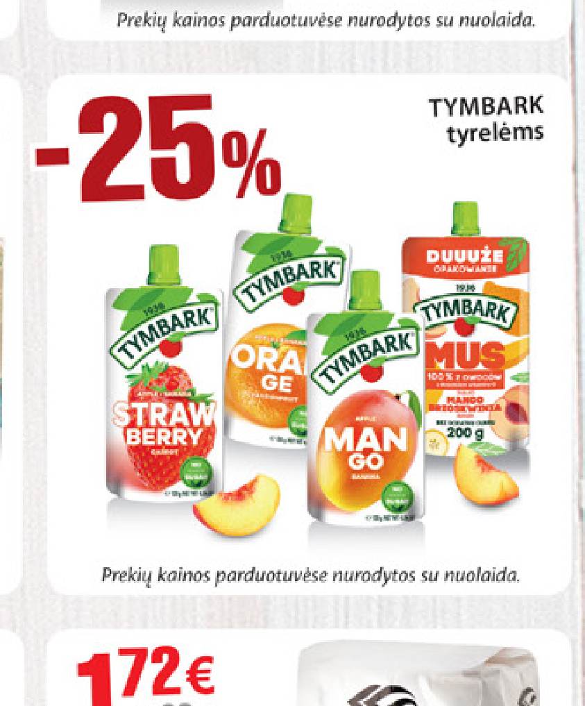 TYMBARK tyrelėms