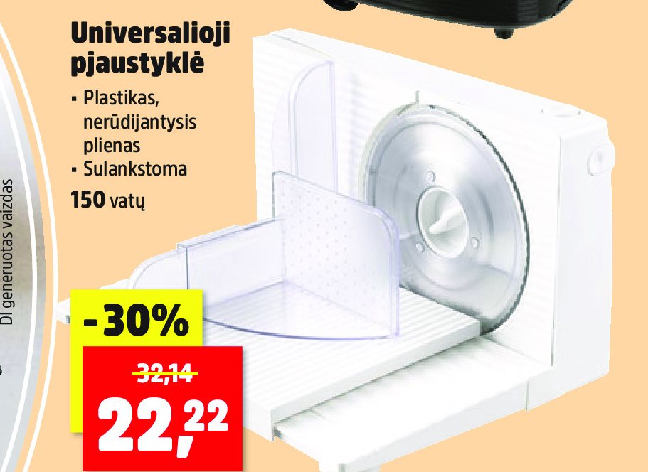 Universalioji pjaustyklė