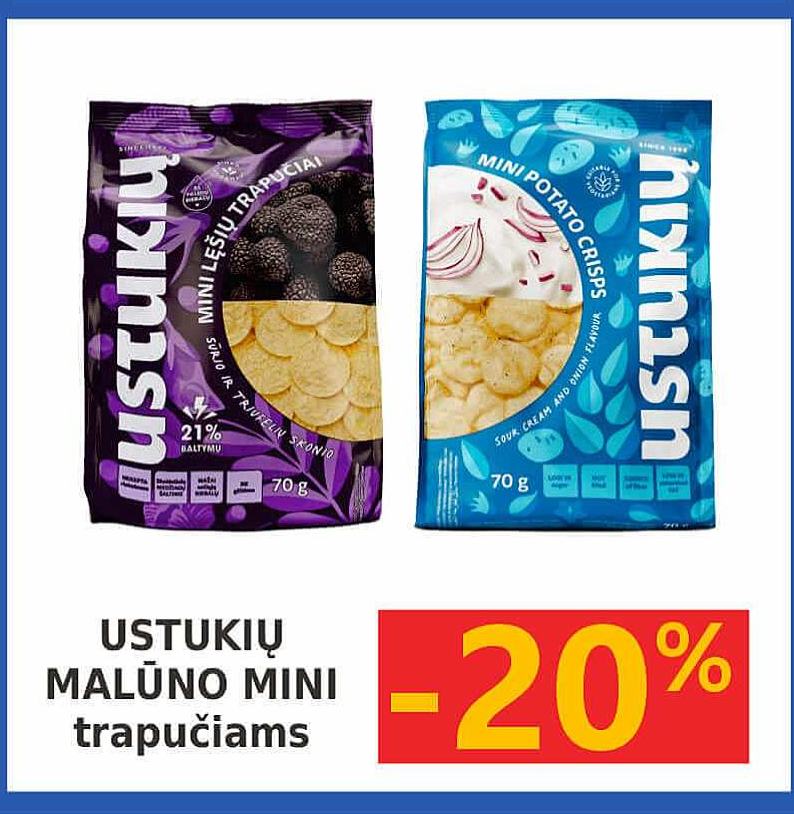 USTUKIŲ MALŪNO MINI trapučiams