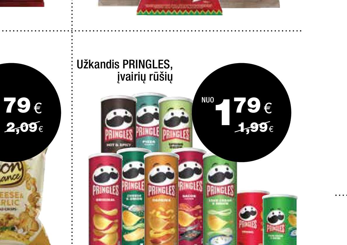 Užkandis PRINGLES