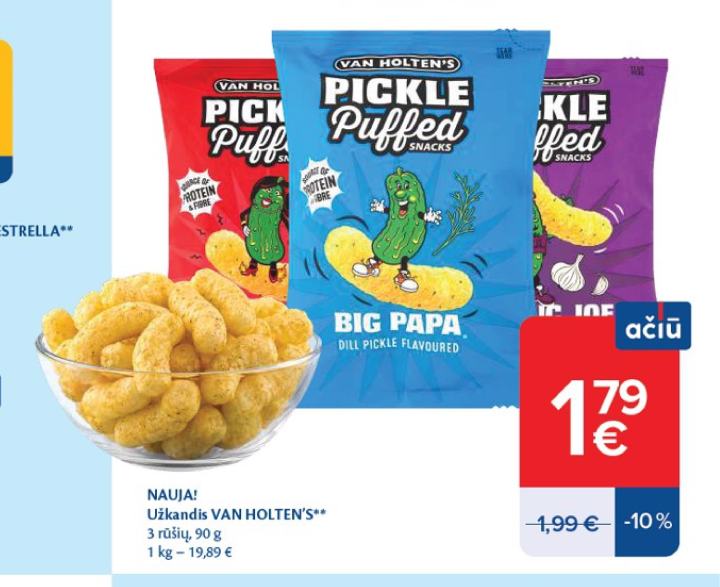 Užkandis VAN HOLTEN'S, 90 g
