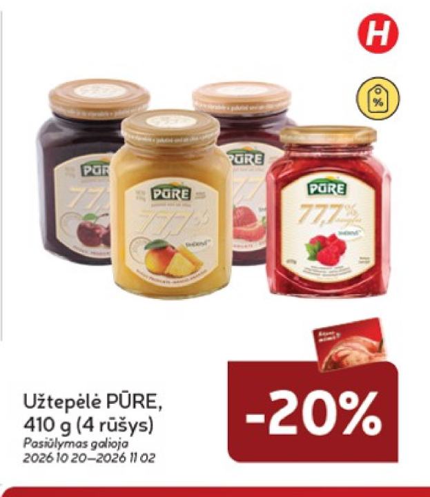 Užtepėlė PŪRE, 410 g