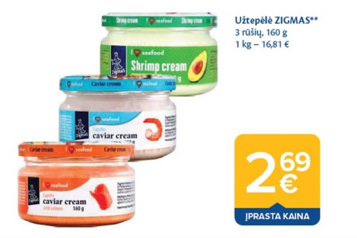 Užtepėlė ZIGMAS, 160 g