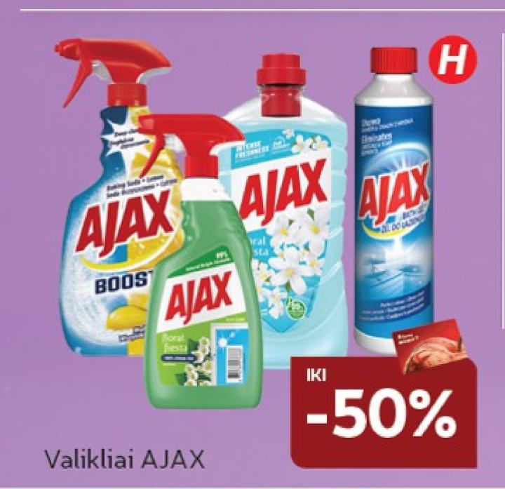 Valikliai AJAX