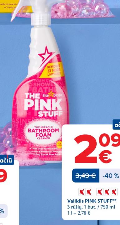 Valiklis PINK STUFF, 750 ml