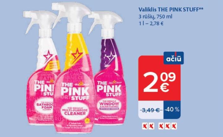 Valiklis THE PINK STUFF, 750 ml