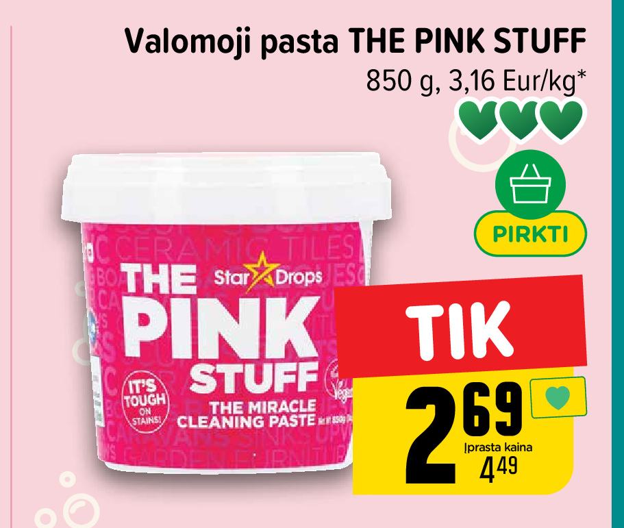 Valomoji pasta THE PINK STUFF, 850 g