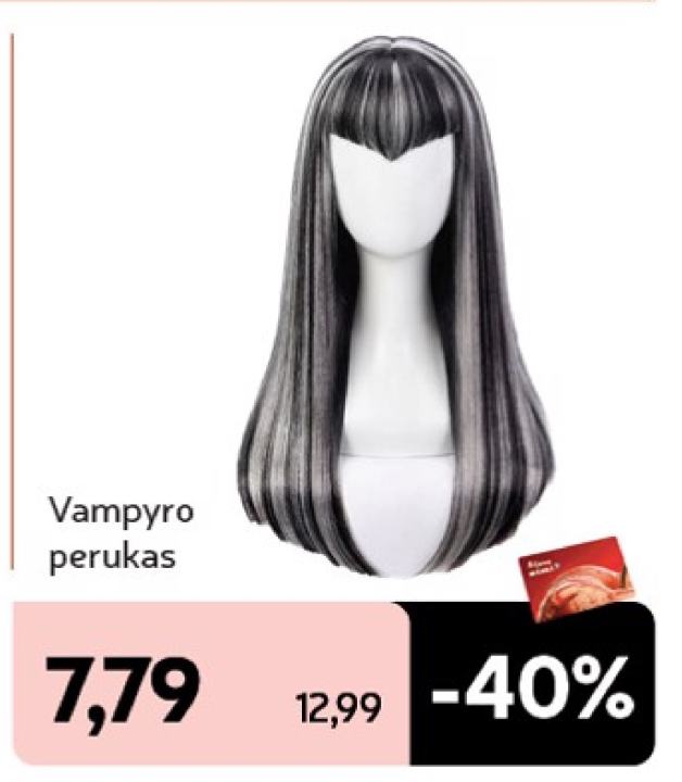 Vampyro perukas