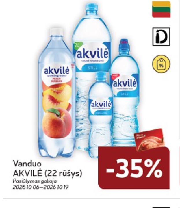 Vanduo AKVILĖ