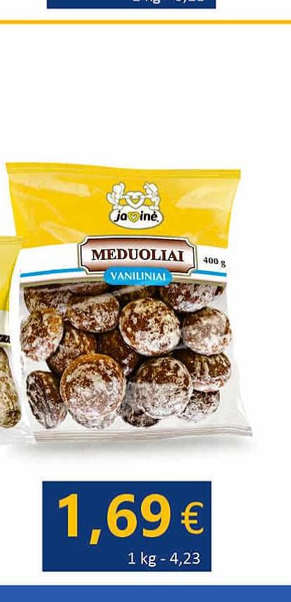 Vaniliniai meduoliai, 400 g