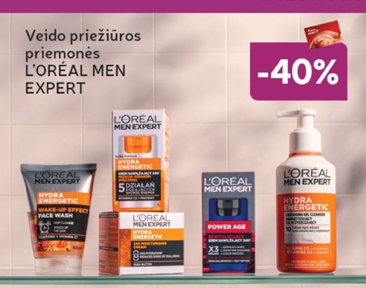 Veido priežiūros priemonės L'ORÉAL MEN EXPERT