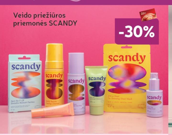 Veido priežiūros priemonės SCANDY