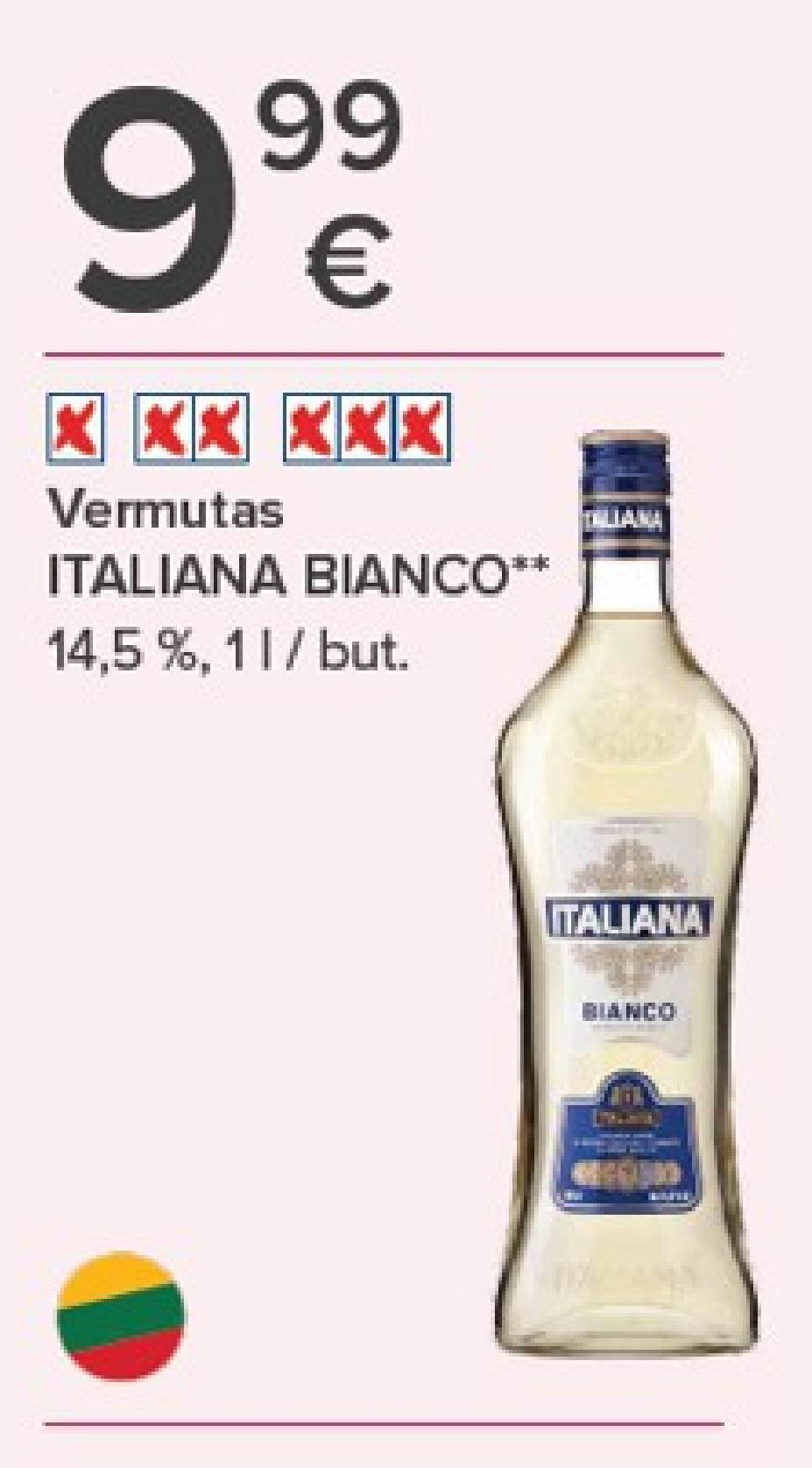 Vermutas ITALIANA BIANCO, 1 l
