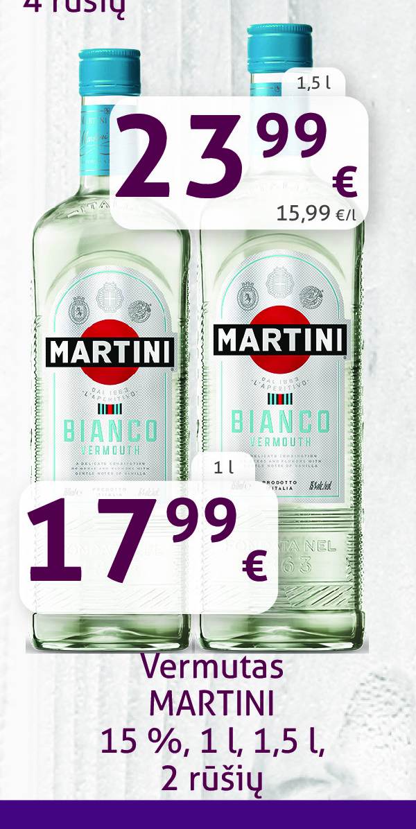 Vermutas MARTINI, 1 l
