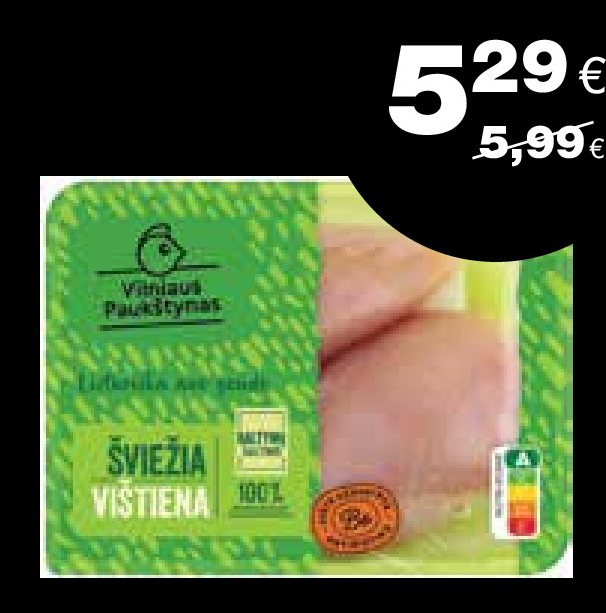 Vilniaus Paukštynas šviežia vištiena