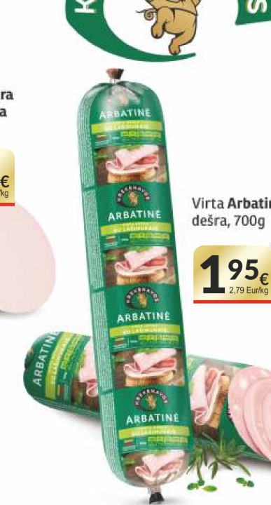 Virta Arbatine dešra, 700 g