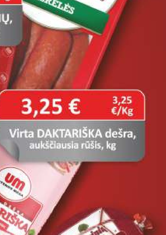 Virta DAKTARIŠKA dešra