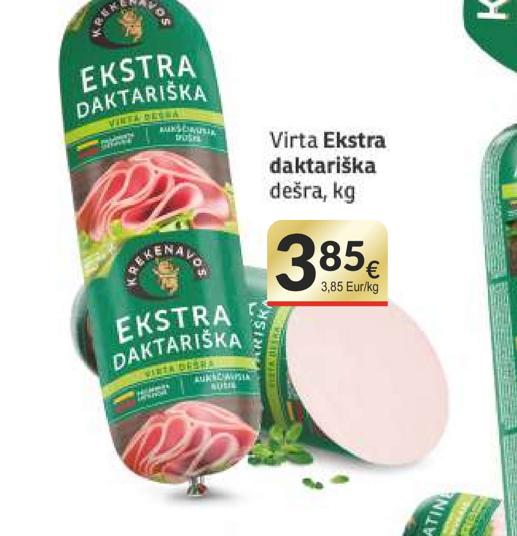 Virta Ekstra daktariška dešra