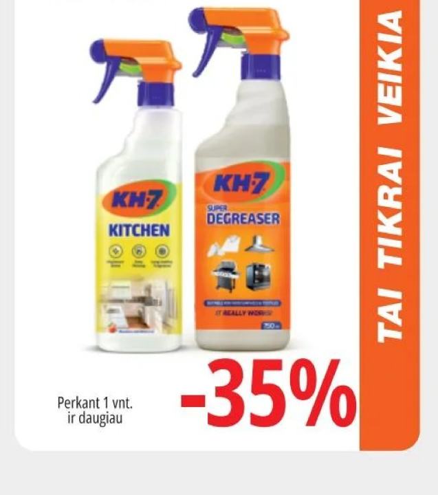 Virtuvės ir riebalų valikliai KH-7, 500 ml
