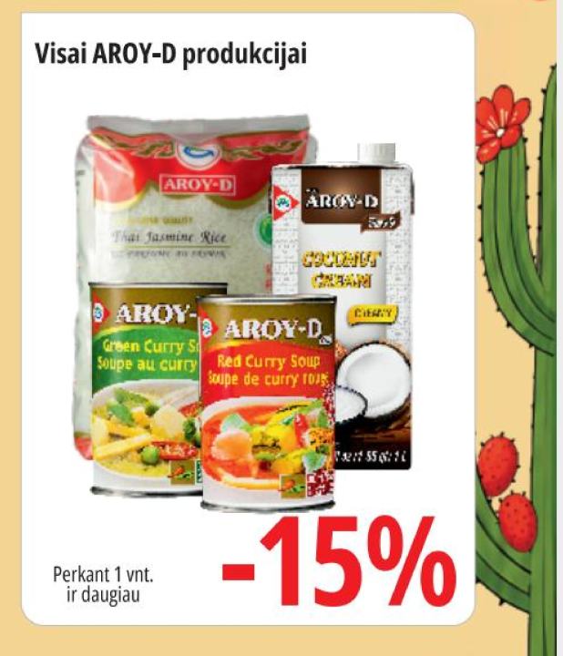 Visai AROY-D produkcijai